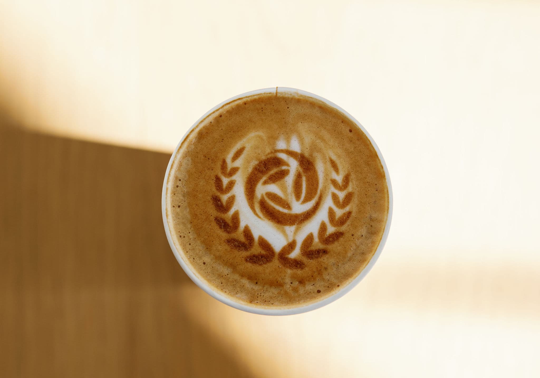 Custom latte art
